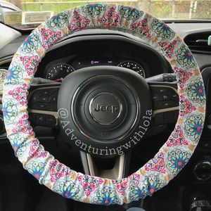 Mandala - Boho Hippie Steering Wheel Cover